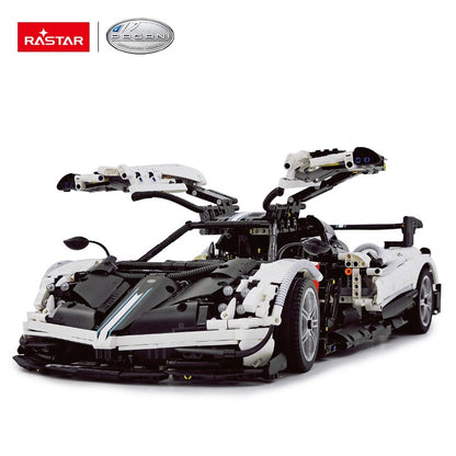 Rastar 1:8 Pagani Huayra BC Bílá Stavebnice