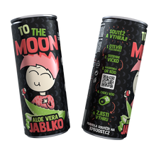 Mr. Moon ovocný nealkoholický nápoj s Aloe Vera a Jablko - 0,25l