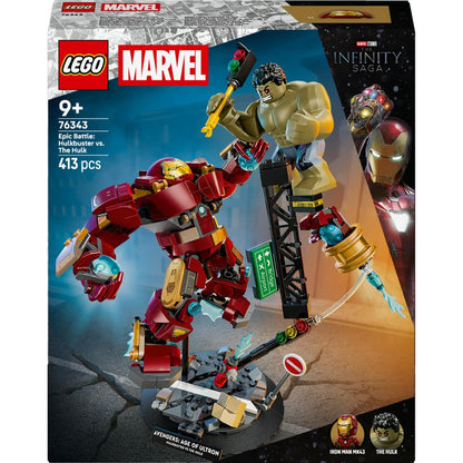 LEGO® 76343 Epický souboj: Hulkbuster vs. Hulk