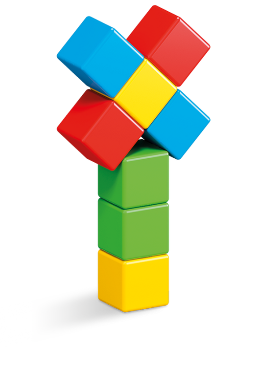 Geomag Magicube Full Color 8 dílků