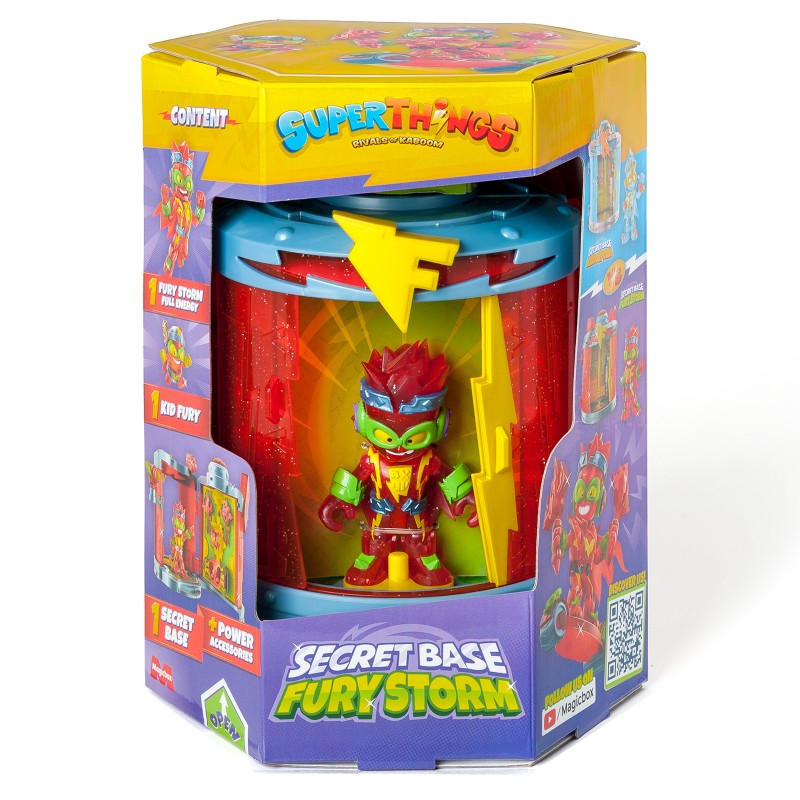 Figurka SuperThing S Tajná základna Furry Storm