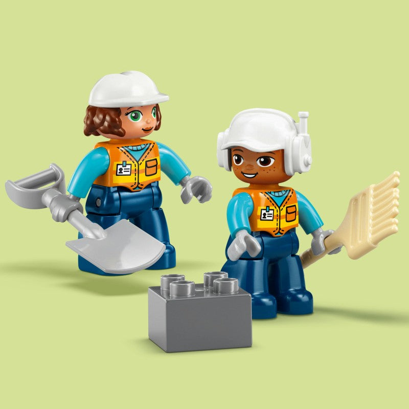 LEGO® 10476 DUPLO® Staveniště a vozidla 3 v 1