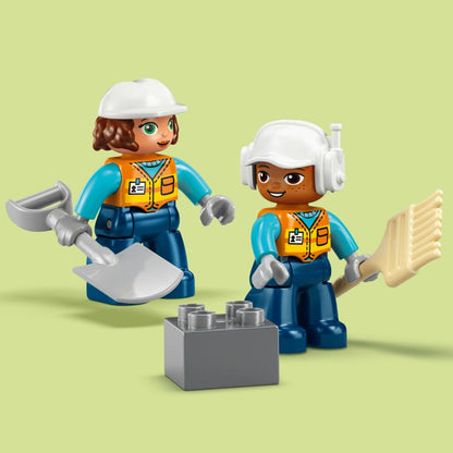 LEGO® 10476 DUPLO® Staveniště a vozidla 3 v 1