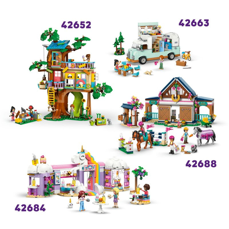 LEGO® 42687 Friends Liann a její rodinný dům