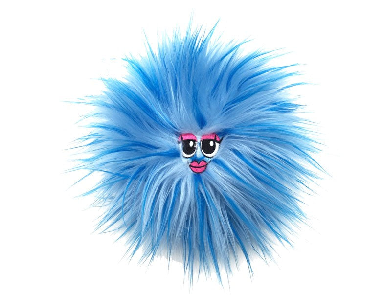 Fluffy friends Modrá