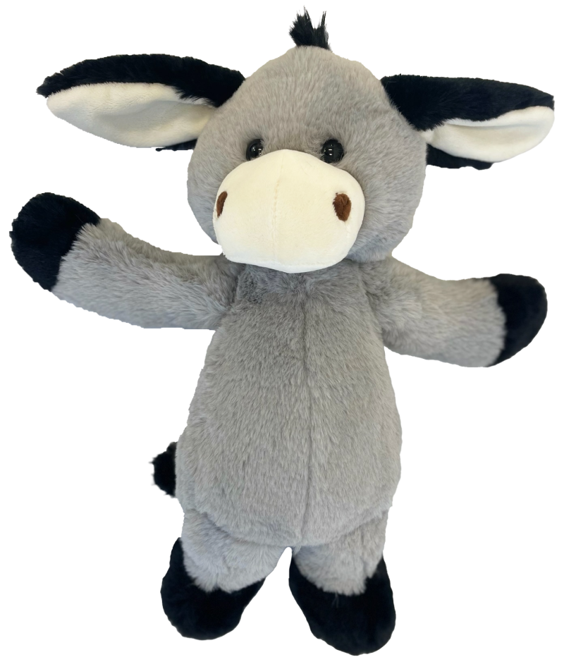 Osel plyšový 40 cm