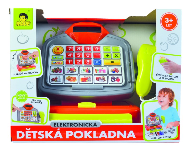 Pokladna na baterie 20 cm
