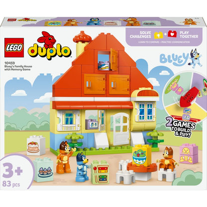LEGO® DUPLO® 10459 Dům Bluey a paměťová hra