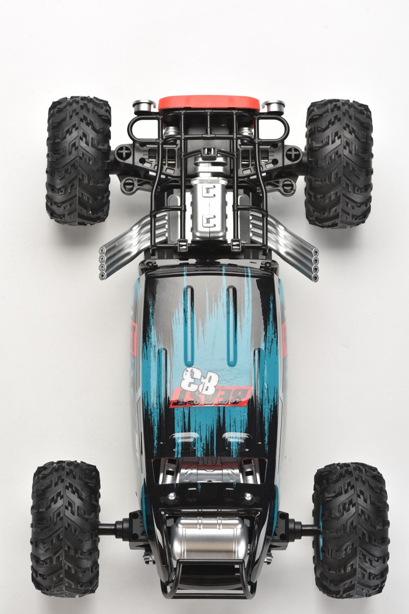 RC auto Cracon 1:10 modré žluté