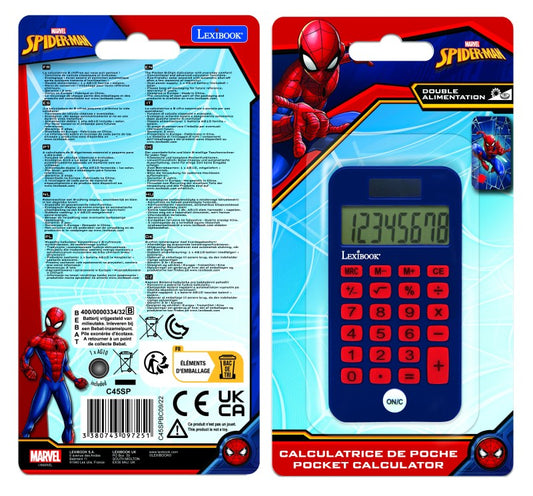 Lexibook kapesní kalkulačka Spiderman