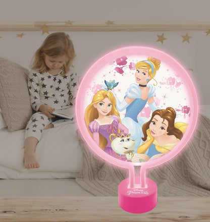 Lexibook neonové dekorativní světlo Disney princezny