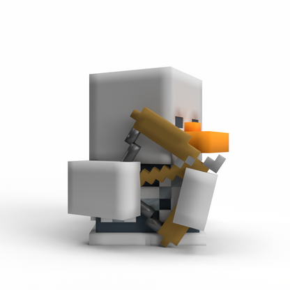 Tubbz kachnička Minecraft - Skeleton (první edice)