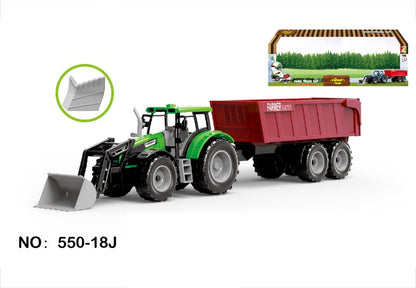 Traktor farmářský zelený