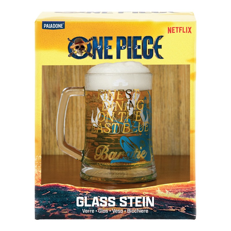 One Piece půllitr skleněný