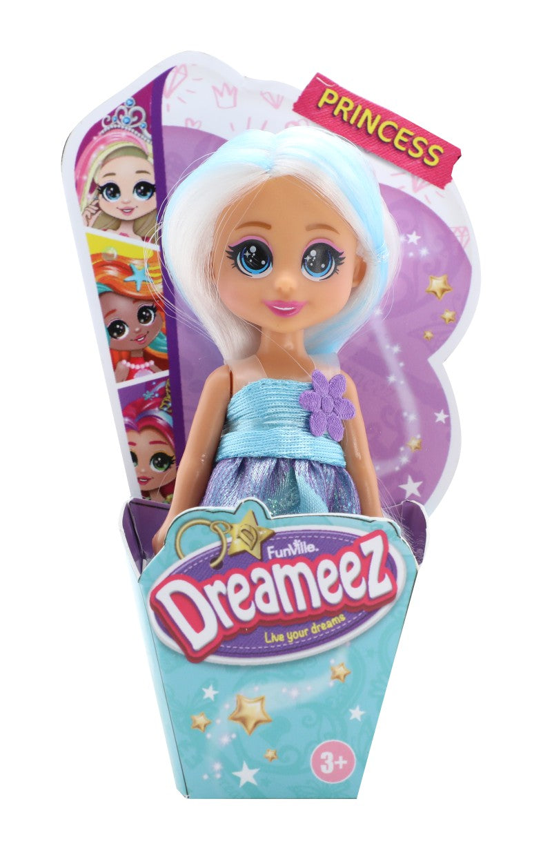 Dreameez mini princezna v kornoutku světle růžové vlásky