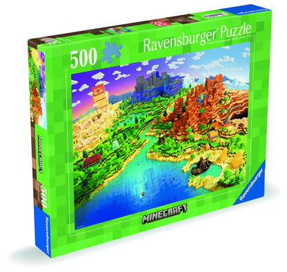 Puzzle Minecraft 500 dílků