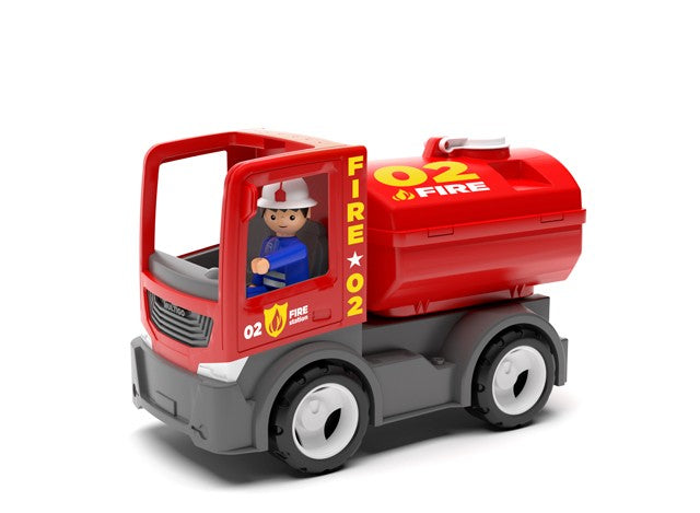Multigo fire - cisterna s hasičem