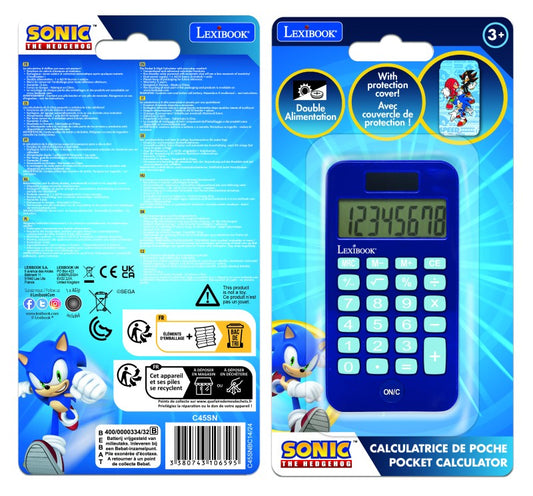 Lexibook kapesní kalkulačka Sonic