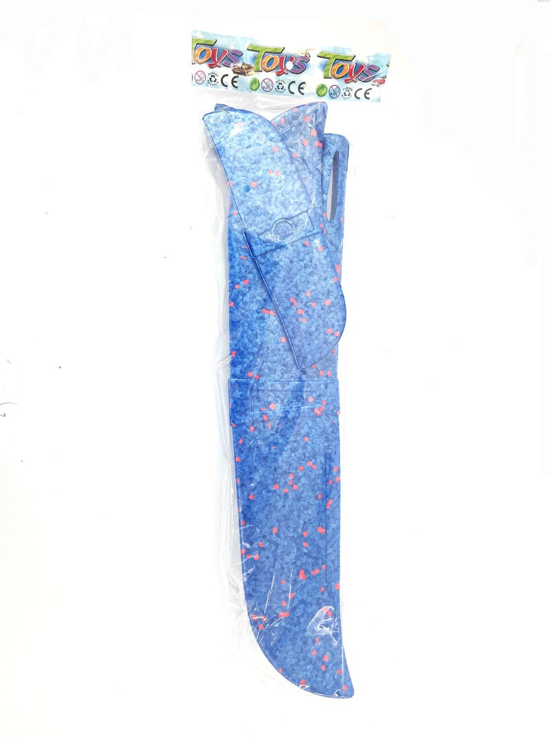 Pěnové letadlo 48 cm červené