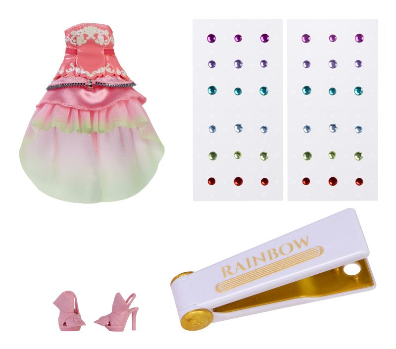 Rainbow High Be Dazzling Fashion panenka - Adeline Rose růžová