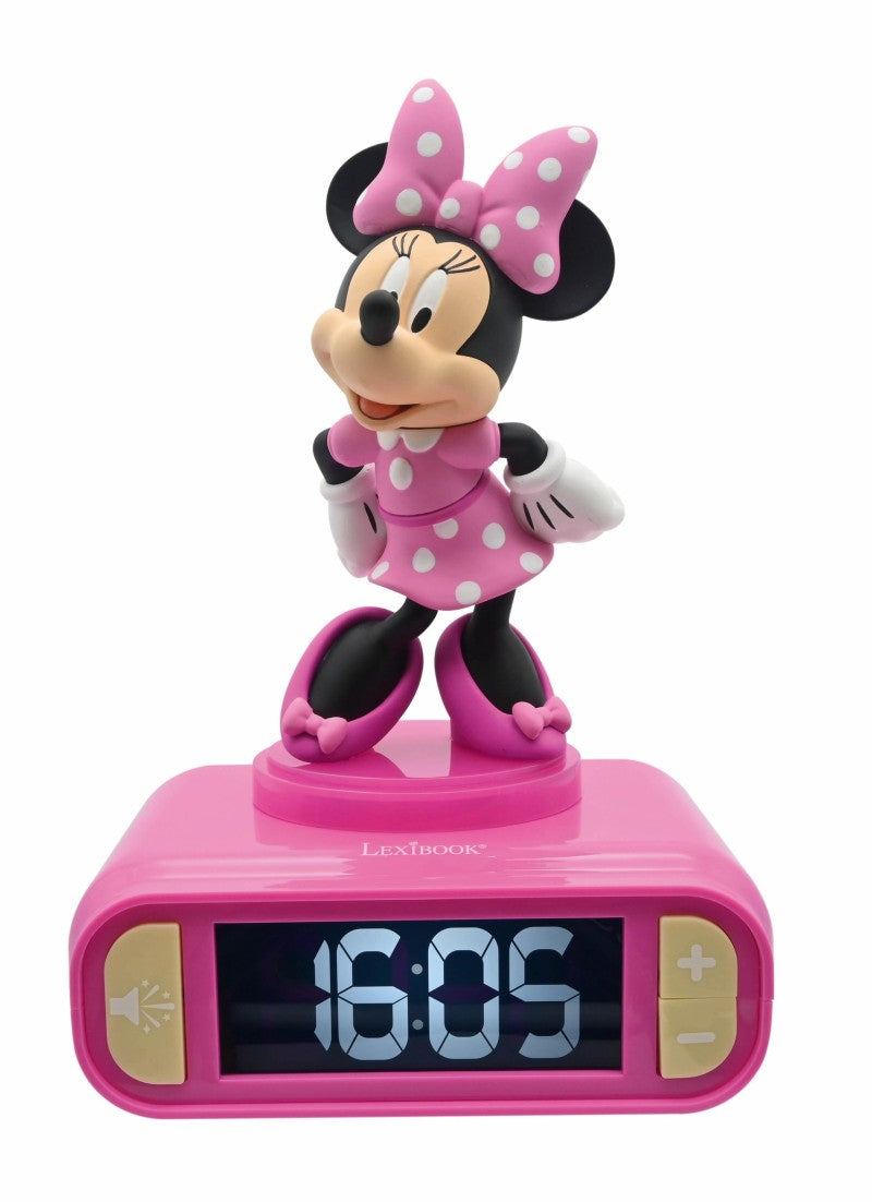 Lexibook budík Minnie se svítící figurkou