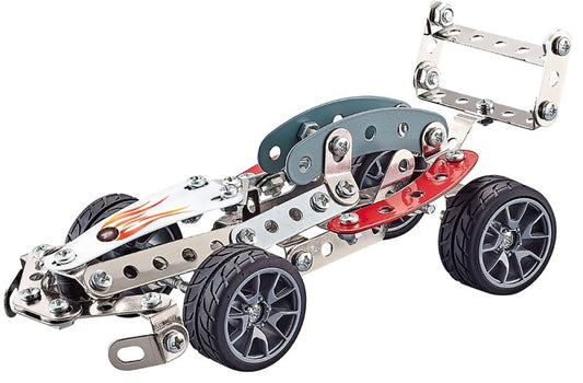 Kovová stavebnice 146 ks - Závodní auto