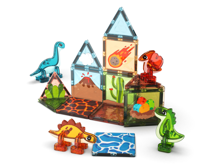 Geomag Magnetic Tiles Dino