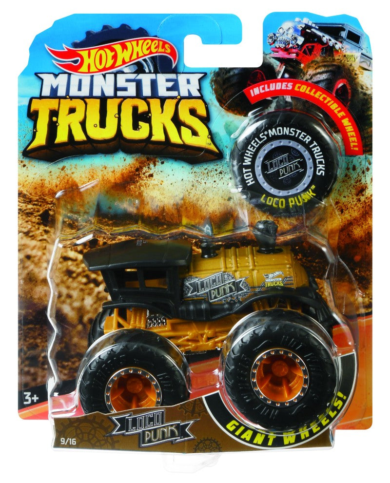 Hot Wheels Monster trucks kaskadérské kousky Carbonator