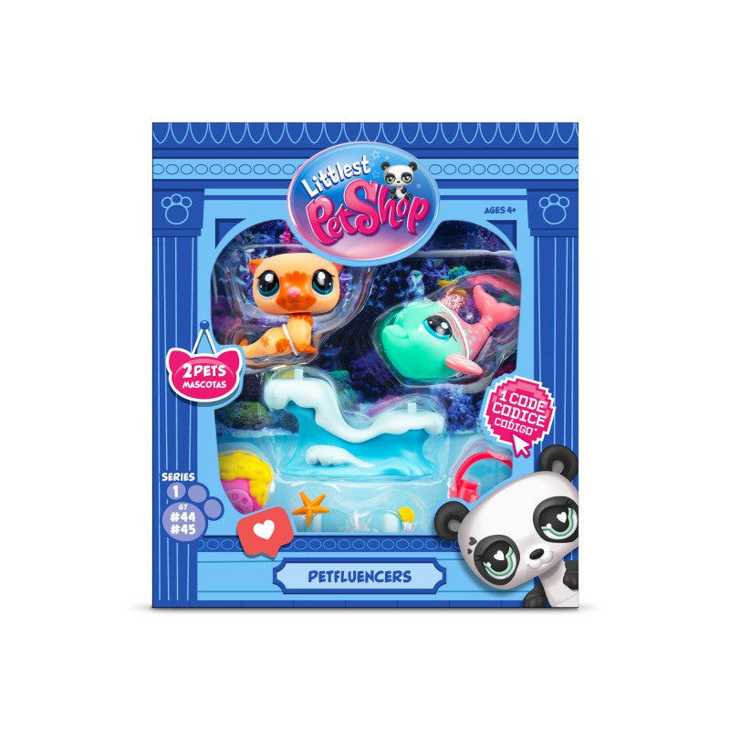 Littlest Pet Shop balení 2 zvířátka Petfluenceři mix