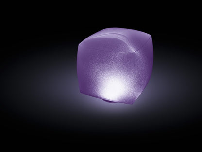 Nafukovací LED kostka 23x23x22cm