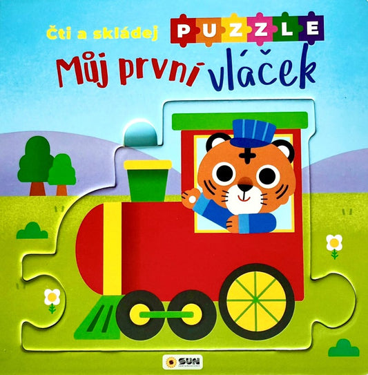 Čti a skládej puzzle – Můj první vláček