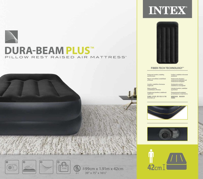 Nafukovací postel Dura Beam Twin Plus