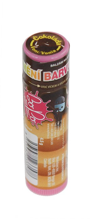 BO-PO Balzám na rty měnící barvu čokoláda, jahoda, žvýkačka, máta