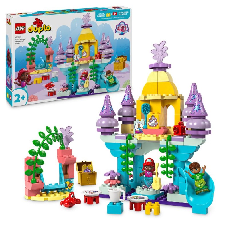 LEGO® DUPLO® Disney 10435 Arielin kouzelný podmořský palác