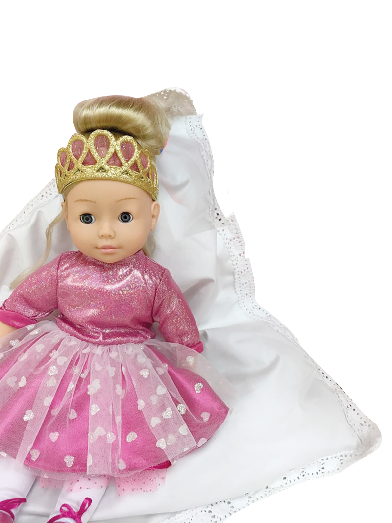 Panenka Bambolina Molly princezna se 3 písničkami