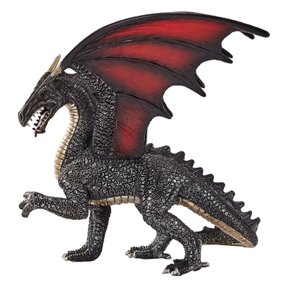 Drak ocelový figurka