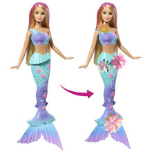 Barbie kouzelná květinová mořská panna - blondýnka
