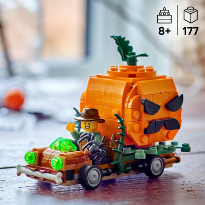 LEGO®  40822 Pick-up s halloweenskými dýněmi