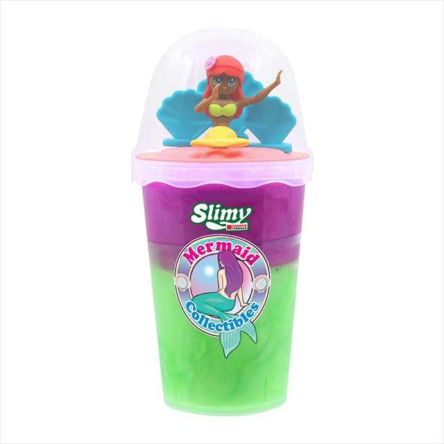 Slimy s mořskou pannou zeleno - modrý sliz