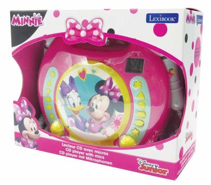 Lexibook CD přehrávač Minnie se 2 mikrofony