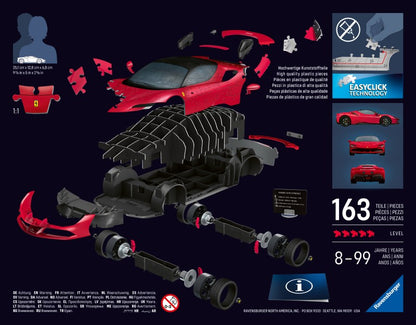 Puzzle 3D Iconics: Ferrari SF90 Stradale