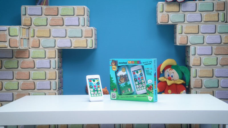 Naučný mobilní telefon s krytem Moudrá sova