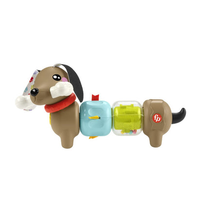 Fisher Price chrastící a klapající jezevčík