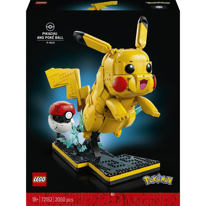 LEGO  Pokémon™ 72152 Pikachu a Pokébal