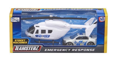 Teamsterz helikoptéra a autíčko policie