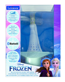 Lexibook bluetooth reproduktor se svítící figurkou Elsa