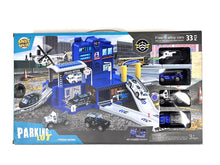 Policejní hrací set + 4 autíčka