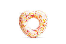 Nafukovací kruh donut srdce