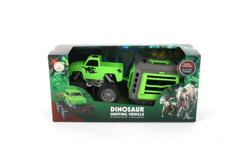 Auto s klecí pro dinosaura