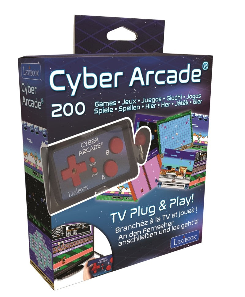 Lexibook TV Konzole Cyber Arcade Plug N' Play - 200 her